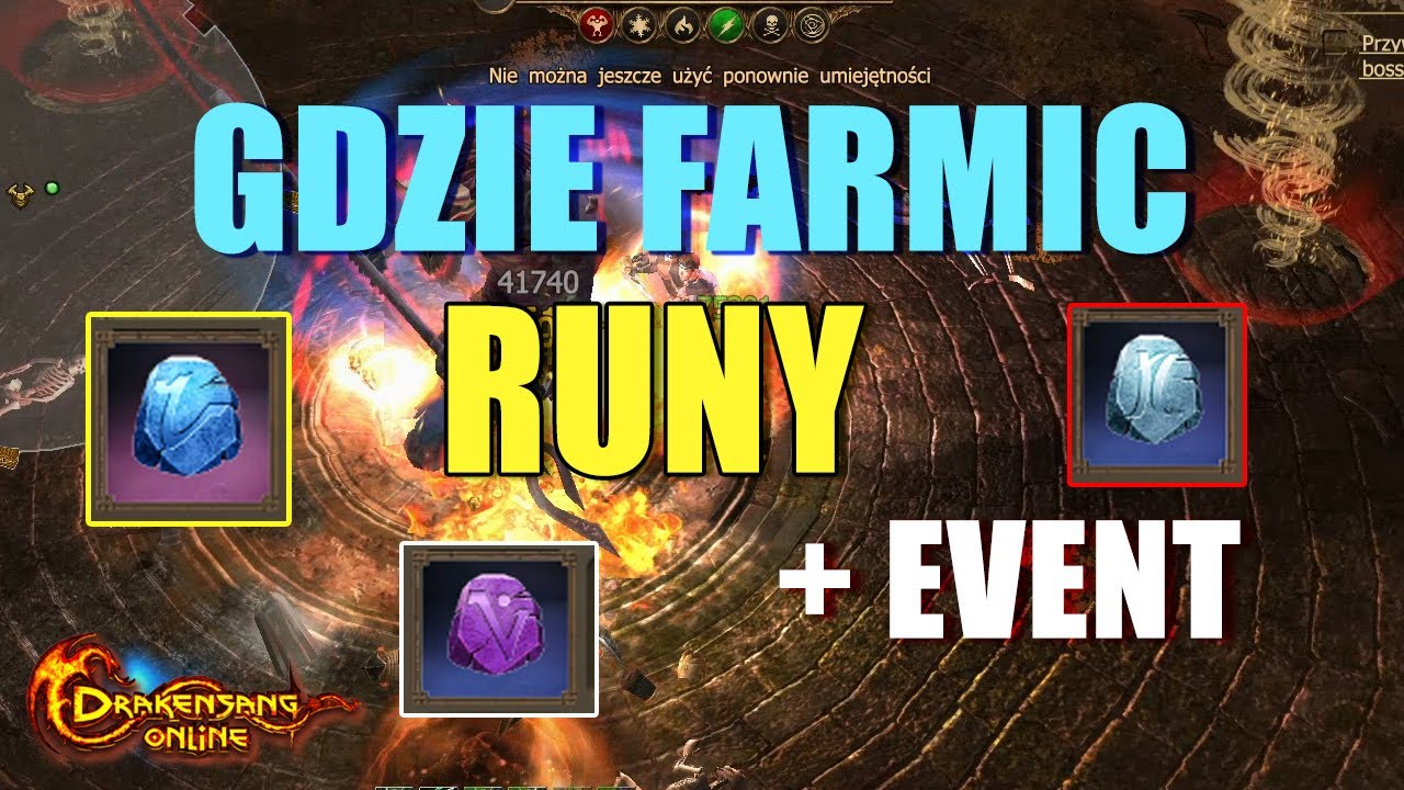 Gdzie Farmić Runy i Event Pokonaj Niezwyciężonego w Drakensang Online