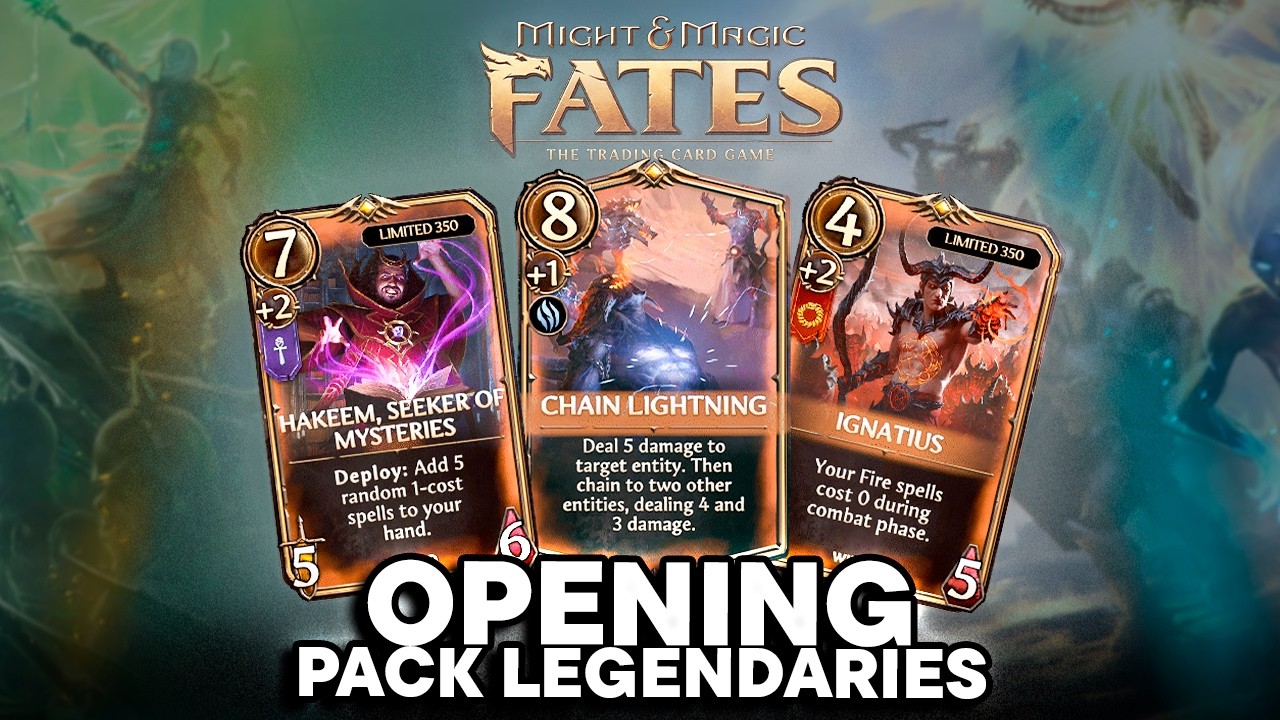 Открываем ЛЕГЕНДАРНЫЕ НАБОРЫ в MIGHT & MAGIC FATES! ПРОСТО ПОТРЯСАЮЩЕ!