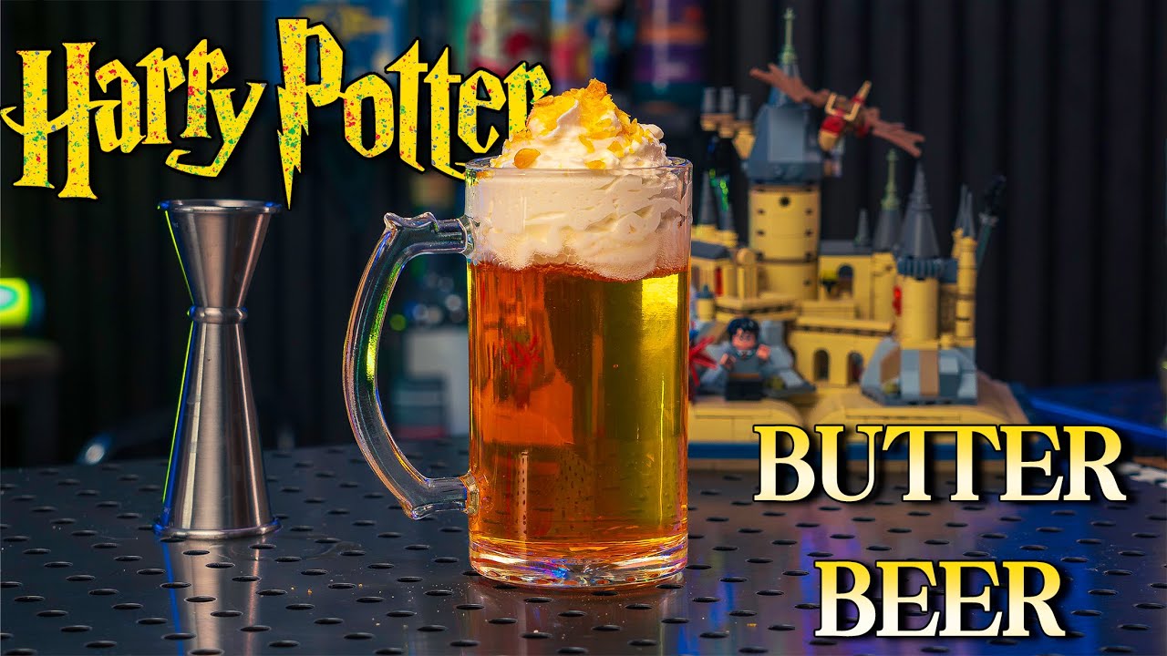 Make AUTHENTIC Butter Beer 🍺 From Harry Potter | Universal Recipe