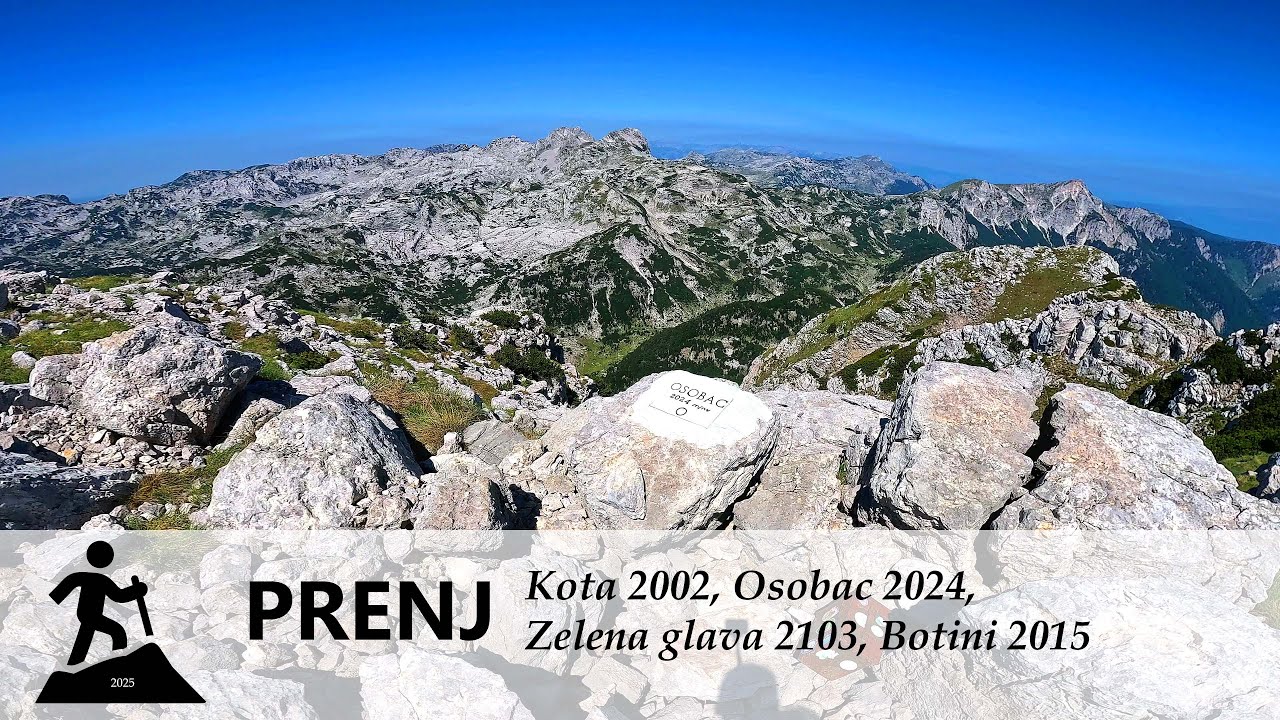 Hiking: PRENJ, Rakov laz- Kota 2002- Osobac 2024- Jezerce- Zelena Glava 2103- Botini 2015