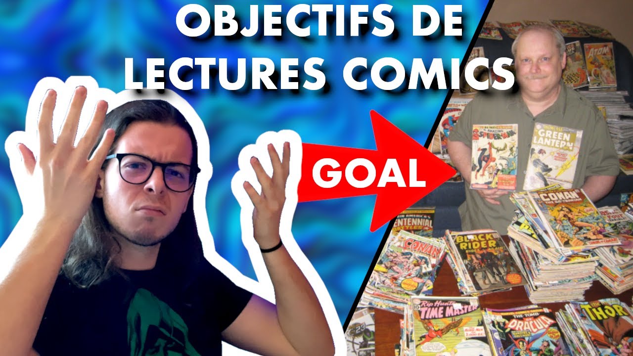 MES OBJECTIFS DE LECTURE DE COMICS POUR 2021 !