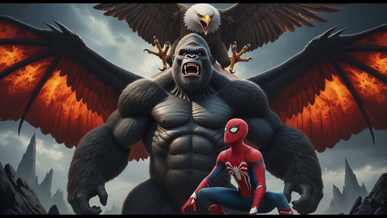 meet king kong asher and spider man lisa