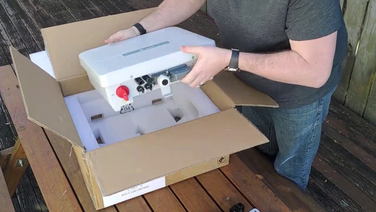 YHI Energy - Delta H5A Inverter Unboxing