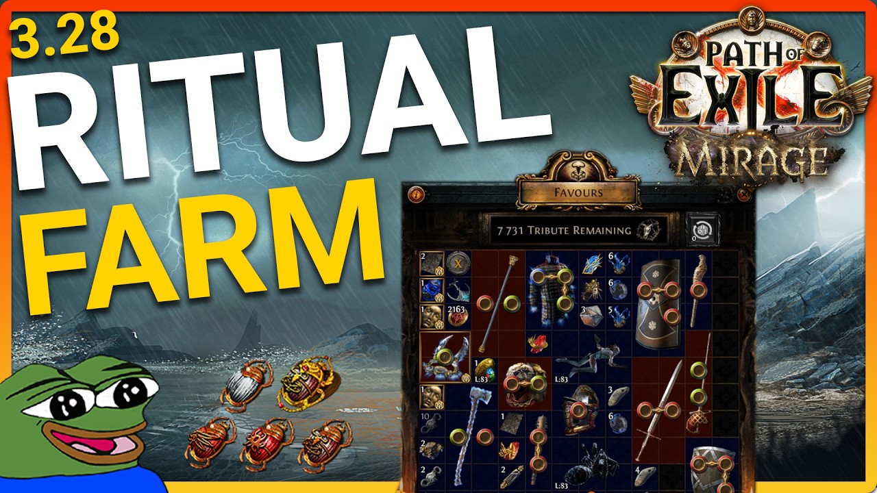 PoE 3.28 | Low Investment Ritual Farm | Path of exile 3.28 Mirage