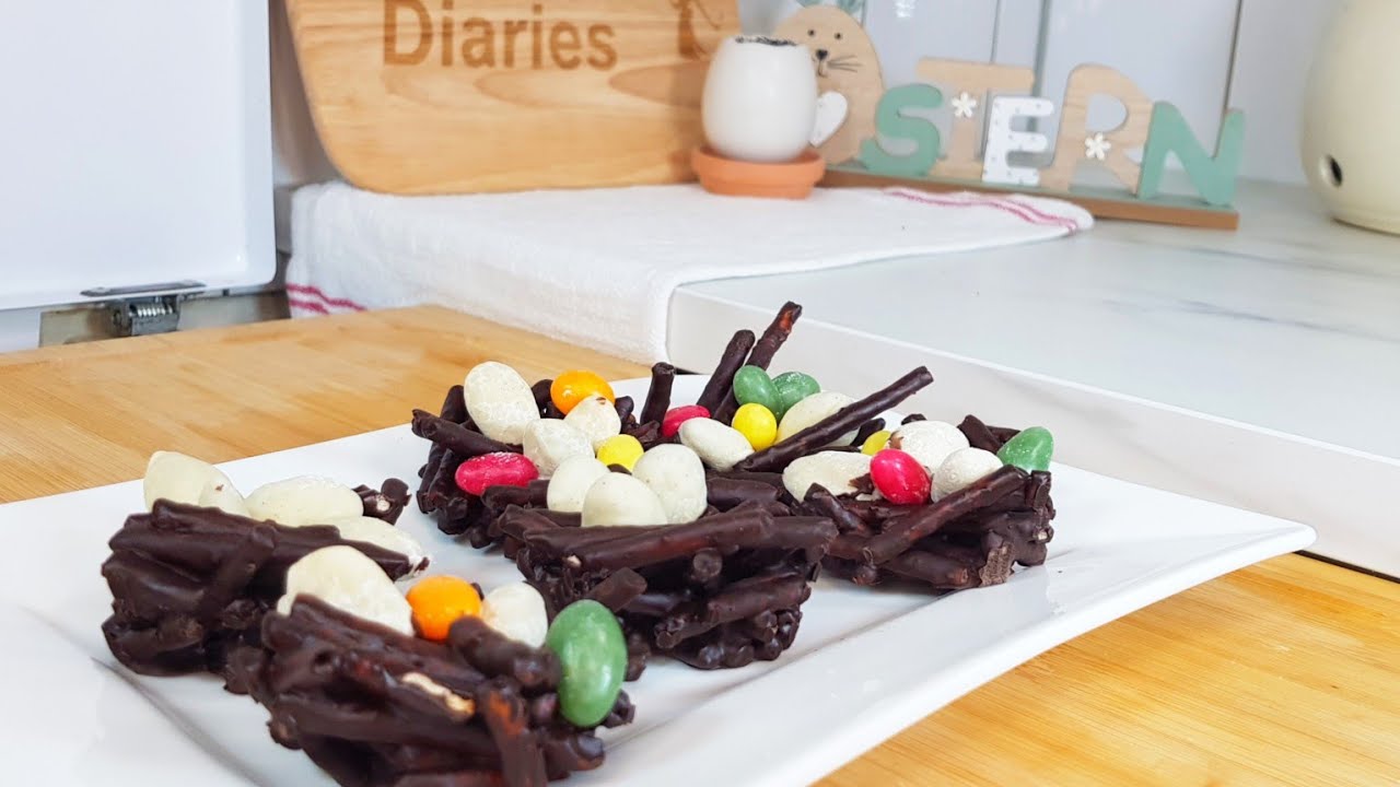 Dieses Schoko Osternester Rezept wirst du lieben! Perfekt für Ostern! 🐣