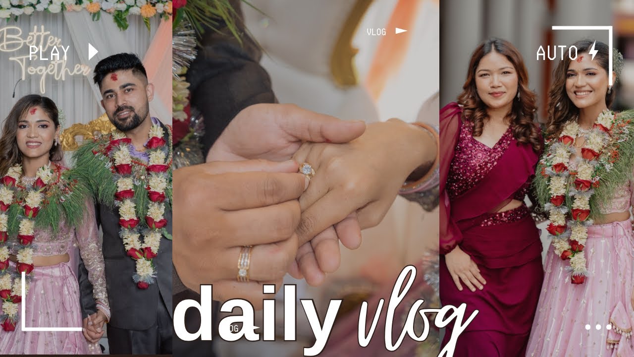 Engagement ceremony of kusum sharma || shakambari engagement vlog || Karuna ko birthday ||