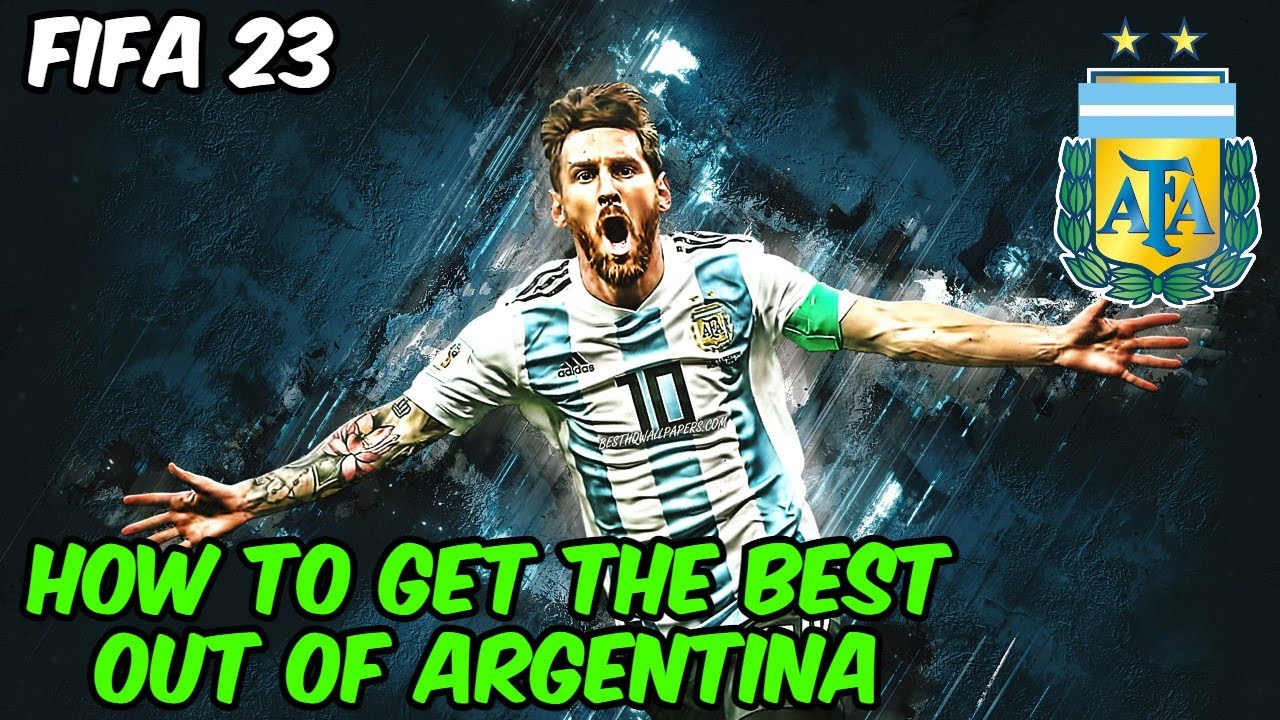 FIFA 23 - BEST ARGENTINA Formation, Tactics and Instructions