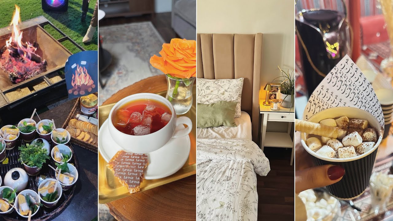 فلوق شتوي || طلعة المخيم مع البنات ||فعاليات المخيم ⛺️🤍