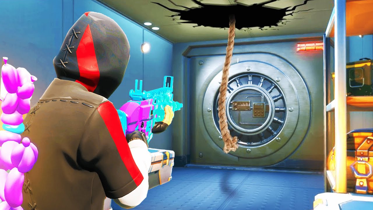 Ich VERSTECKE mich 24h im TRESOR in der AGENCY 😂 (Fortnite Deutsch)