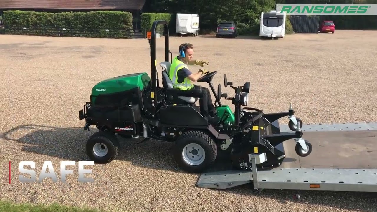 Ransomes HR380 Müthing Schlegelmäher