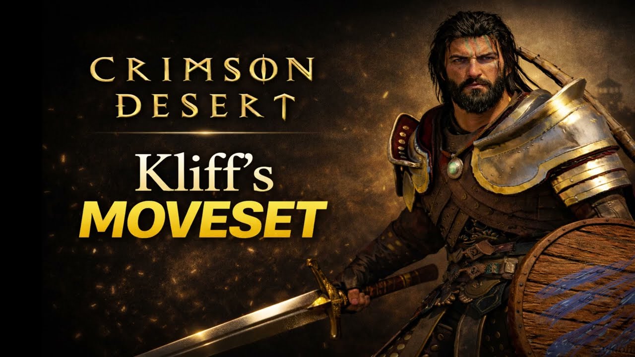 【Crimson Desert】Kliff's Moveset | Weapons, Skills & Dragon Riding