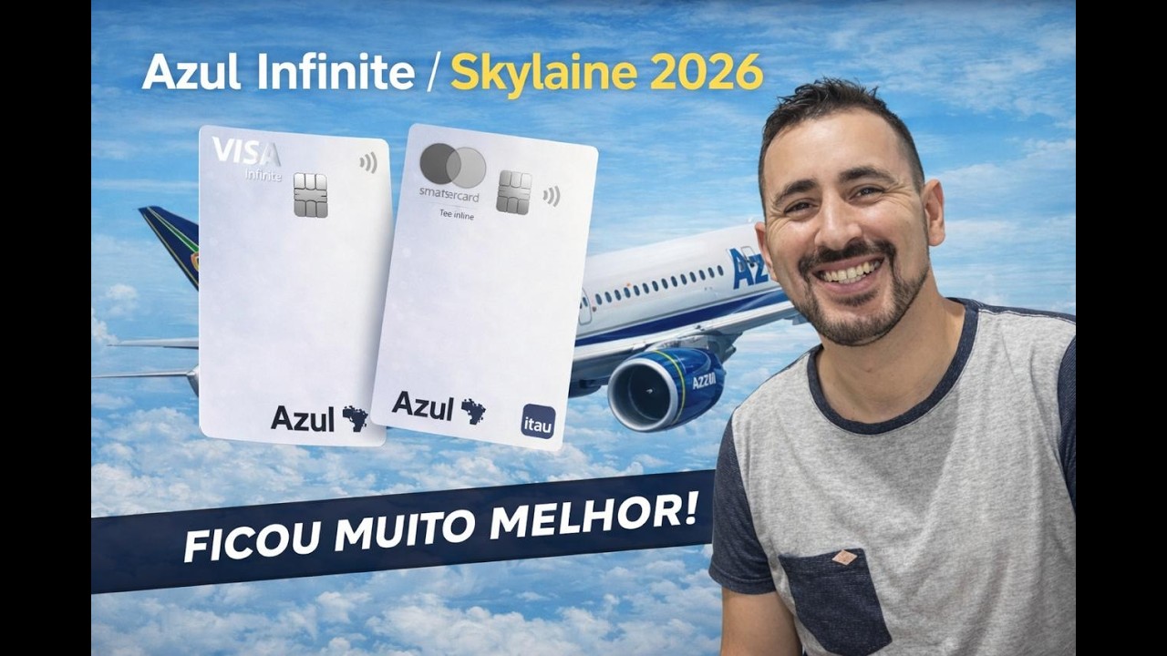 CARTÃO AZUL VISA INIFINITE/SKYLAINE - ESTÁ MAIS PODEROSO QUE NUNCA!