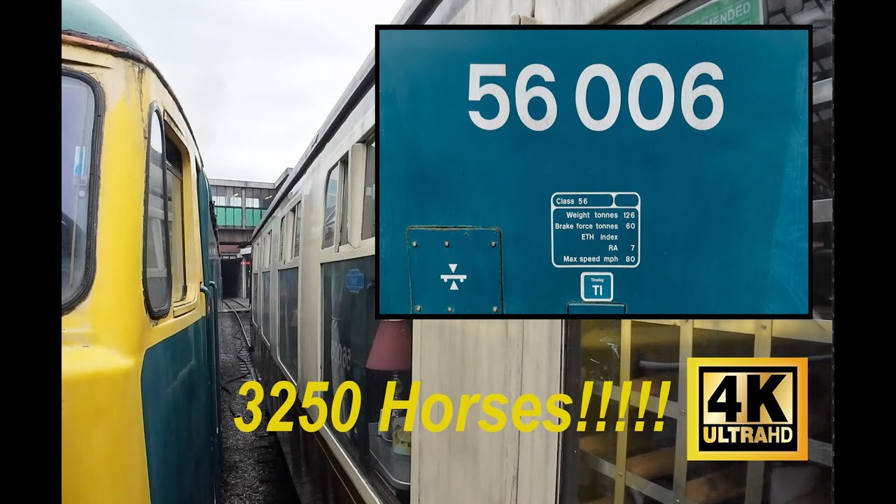 56006 Romanian Grid Thrash and Clag at the East Lancs Railway in 2024
