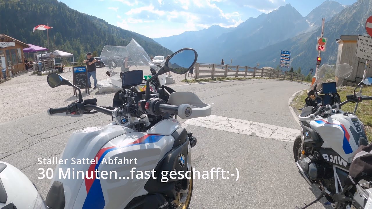 Staller Sattel Passo Stalle BMW 1250 GS #österreich  #italien