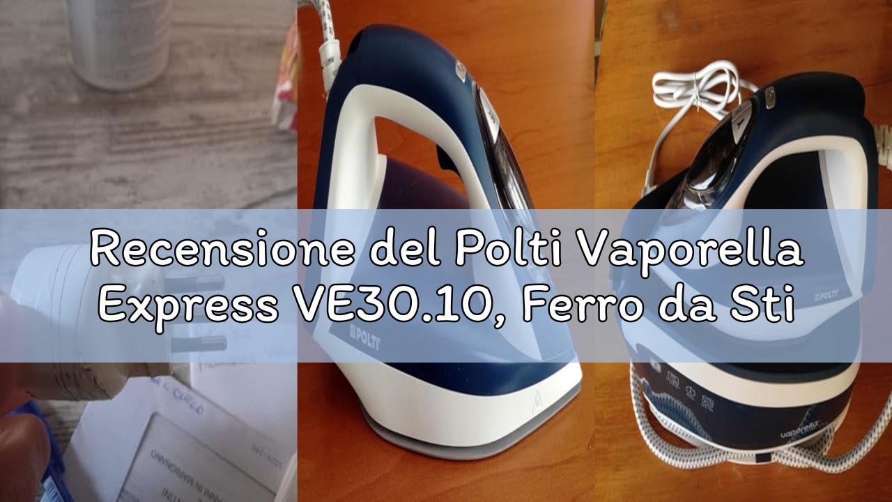 Recensione del Polti Vaporella Express VE30.10, Ferro da Stiro Generatore di Vapore, Pressione Pompa
