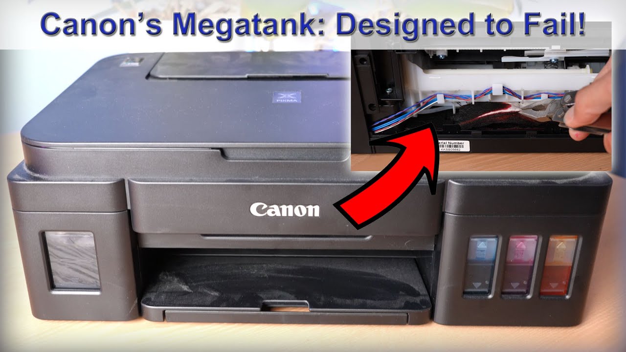 Megatank от Canon: очередная афера со струйными принтерами, обреченная на провал из-за поглотител...
