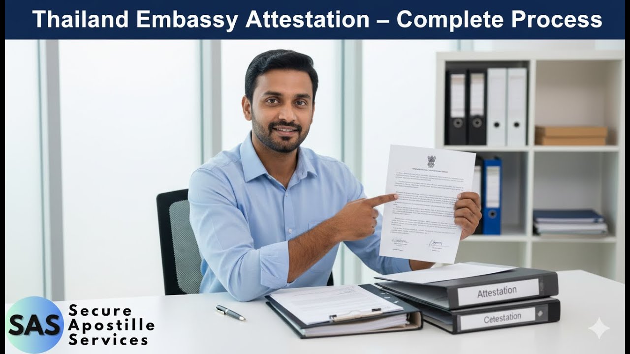 Thailand Embassy Attestation Process for Indians Explained | Step-by-Step Guide (Avoid Rejection!)
