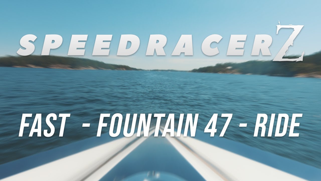 Crazy Fountain 47 speed run with triple Mercury 1350
