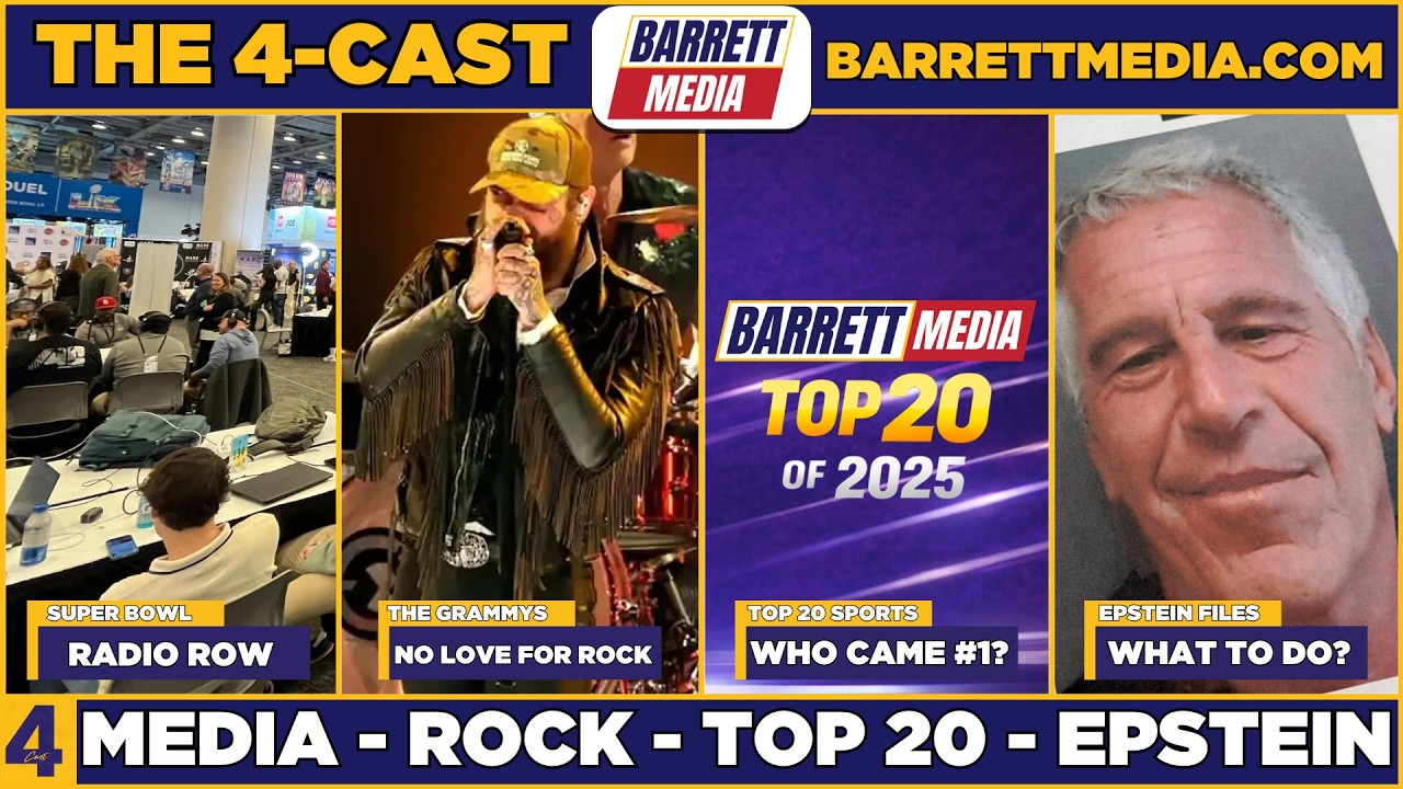 Reaction to the Top 20 of 2025, Radio Row's Value, Epstein Files Drama & the Grammys | The 4-Cast