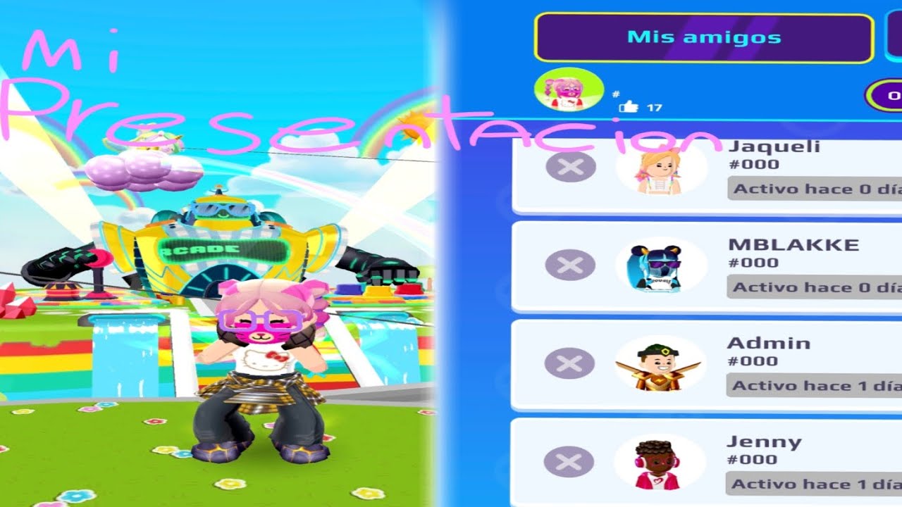 ¡¡Mi presentación en PK XD y en ROBLOX!! ¡¡Gracias por ver mi video!!