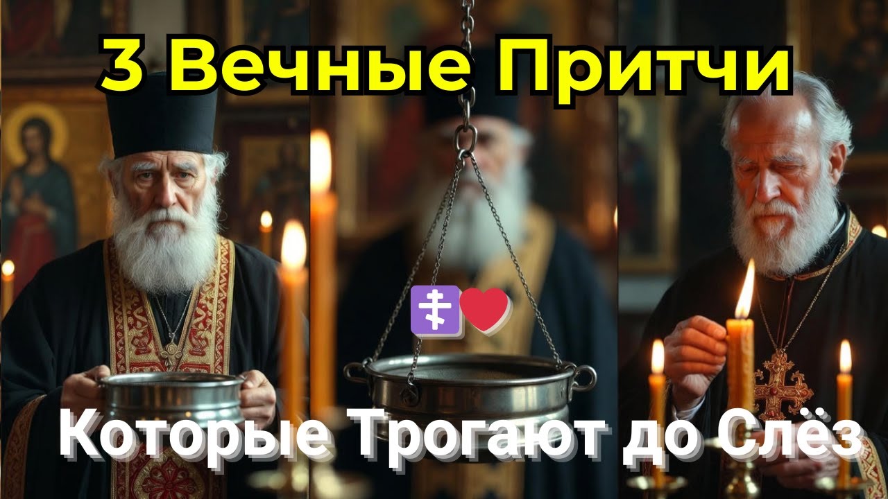 3 Душещипательные Православные Притчи о Прощении Милосердии ☦️ о яблоне, горшечнике и ситах мудрости