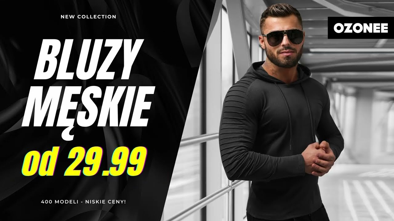 Bluzy męskie od 29,99 - Ozonee.pl