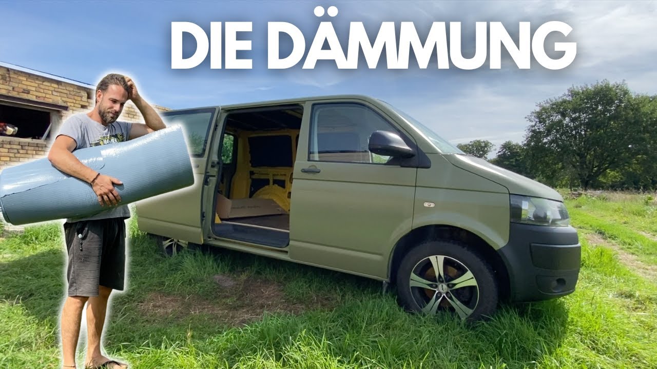 🚐 Der Postbulli wird gedämmt 📯 - Bodendämmung ohne Unterkonstruktion 😱+ Rostbehandlung im Innenraum