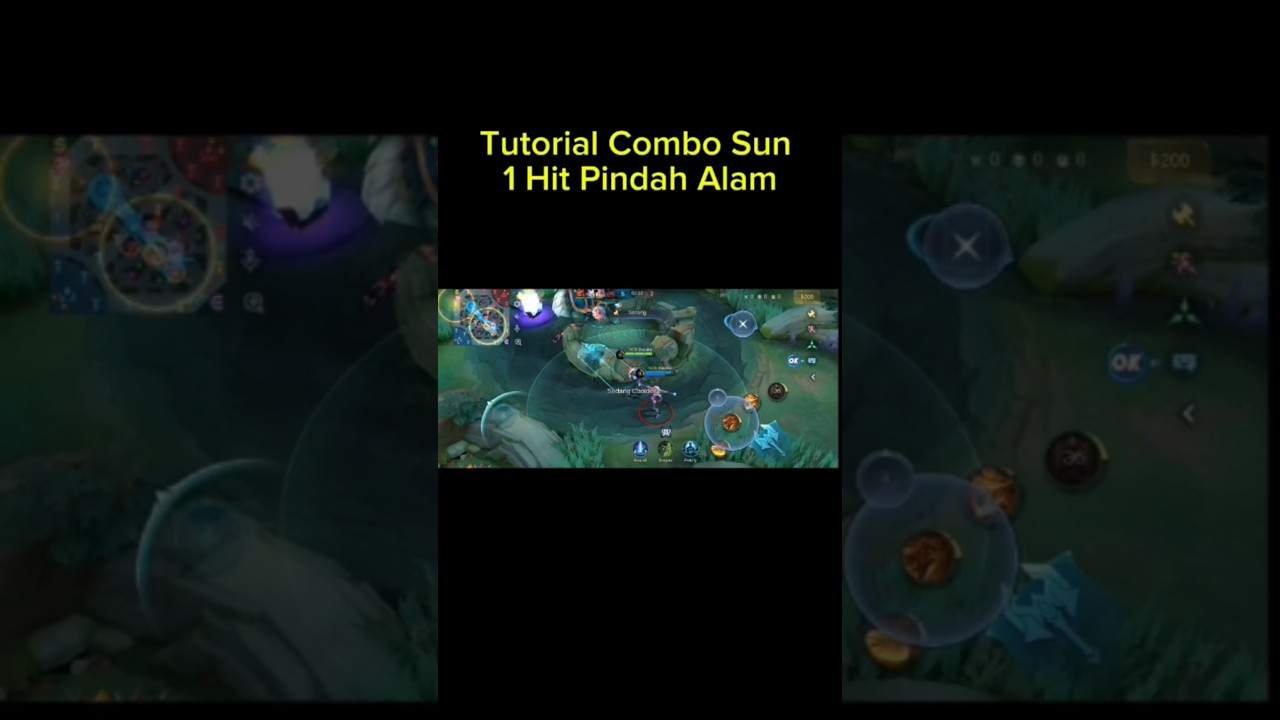 Tutorial combo sun 1 Hit langsung pindah alam 