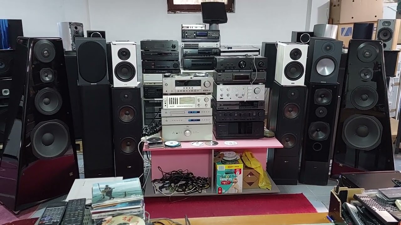 jbl 250ti  limited edition and nad s300 nad s500