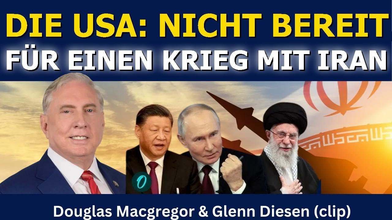 Douglas Macgregor (Clip): Die USA sind nicht bereit für einen Krieg mit Iran