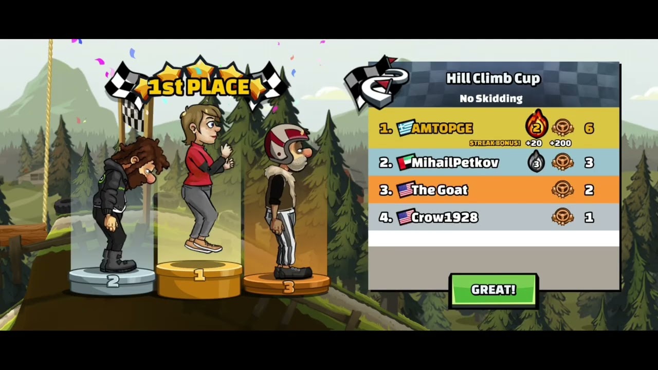 Новая Hill Climb Racing 🐎 Лучшая коллекция мультфильмов 🌹 Детское видео 🎶 Детская песня