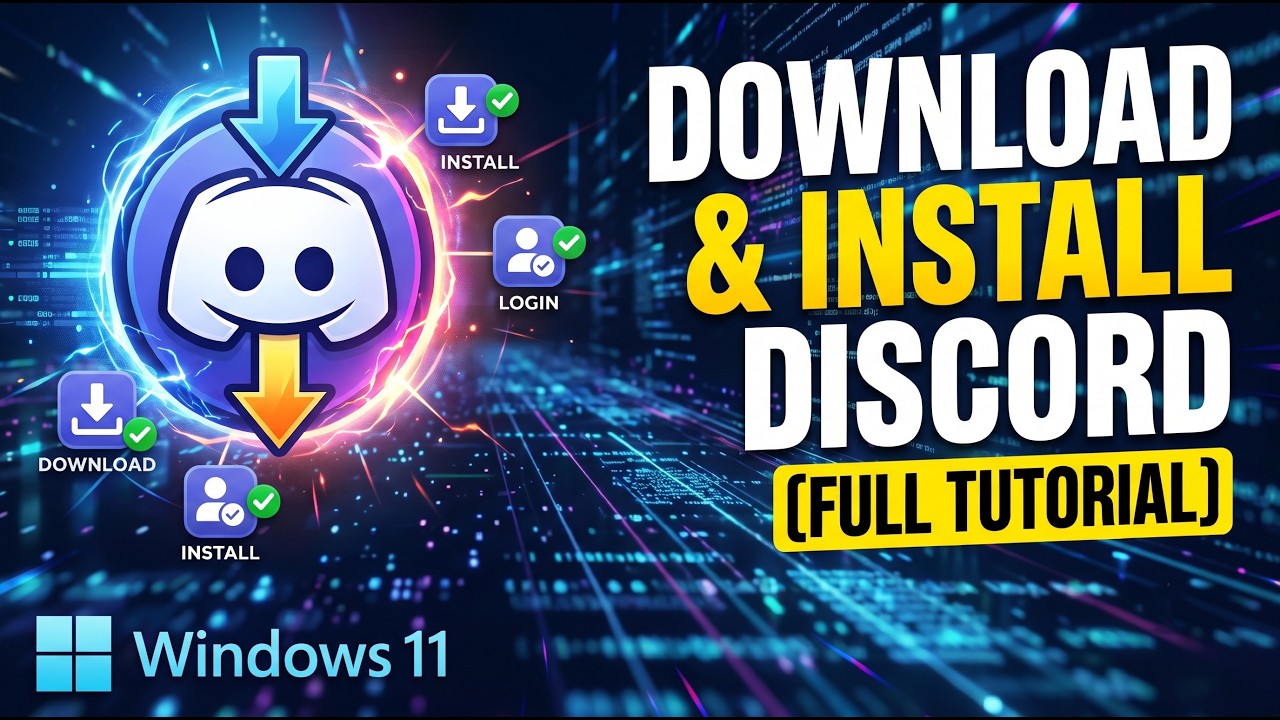 Как скачать и установить Discord на Windows 11 [2026] &mdash; Полное руководство для начинающих