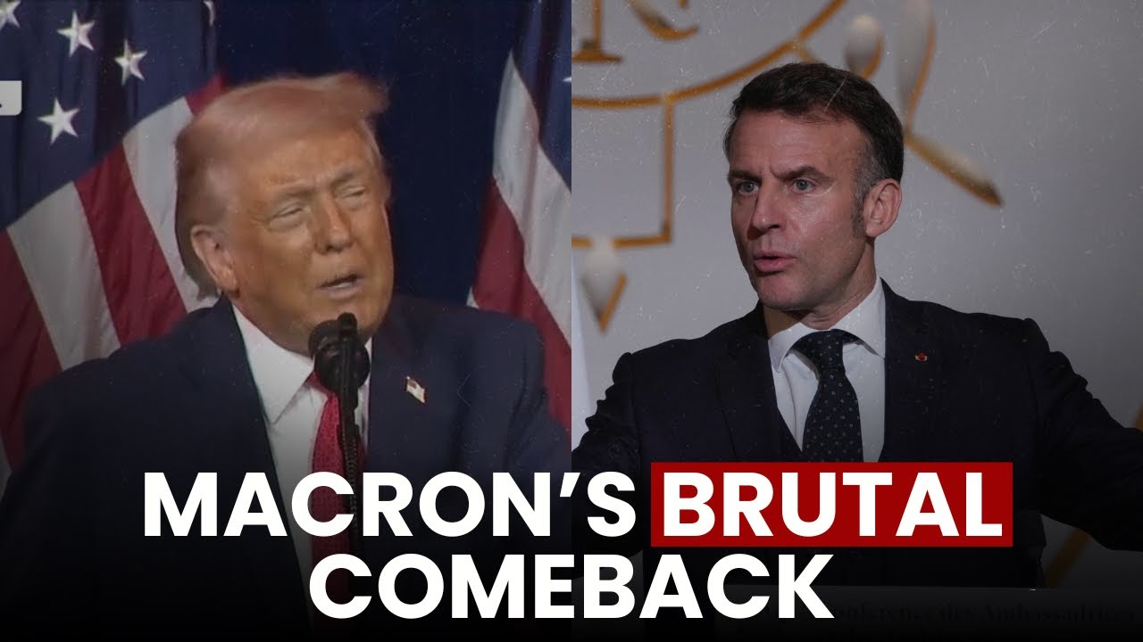 Trump Mocks, Macron Retorts: Watch How French President Hit Back At Donald Trump