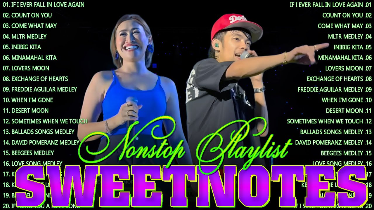 SWEETNOTES Nonstop 2025💃 Romantic OPM Top Hits 2025 With Lyrics💃New OPM Top Hits Playlist 2025