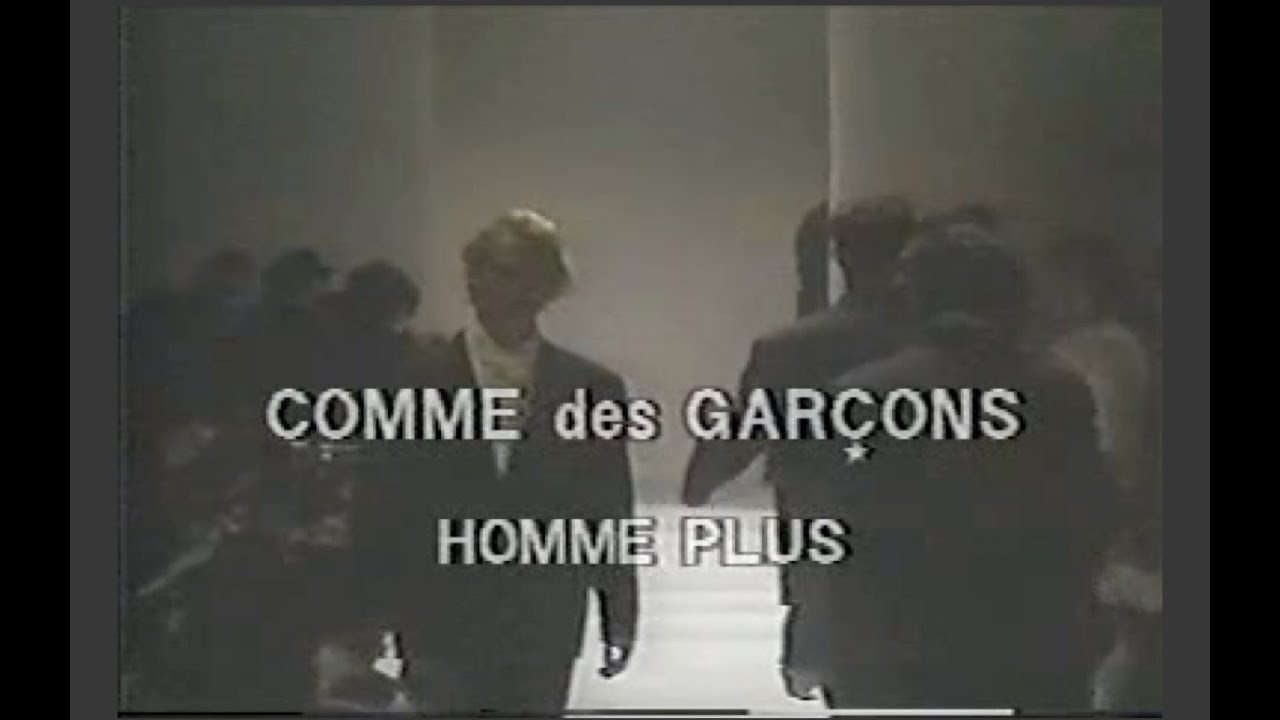 COMME DES GARCONS HOMME PLUS 88AW PARIS MEN'S SHOW. IG:HERREN_UOMO