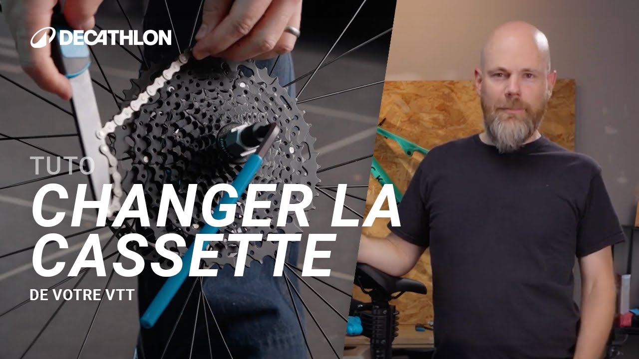 TUTO - Comment changer la cassette de votre VTT ? 🚲 I Decathlon