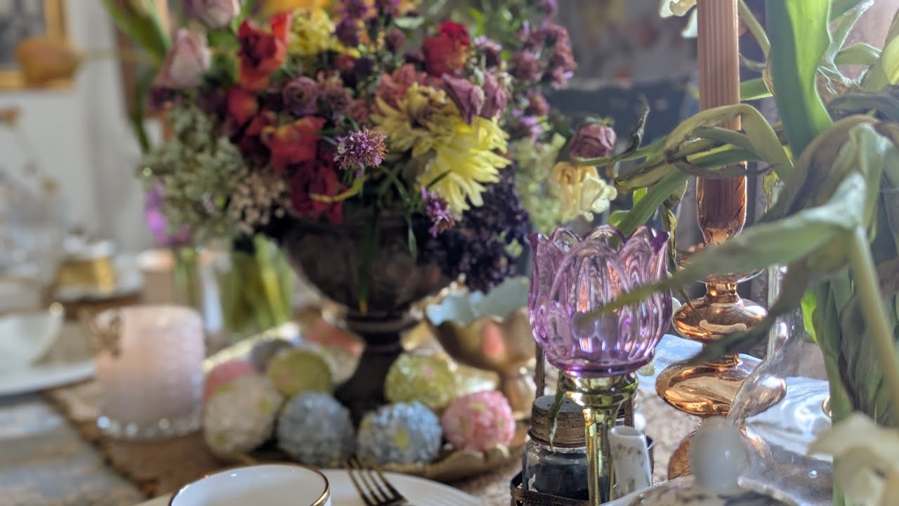 Imperfect Tablescape For Spring 🌼🌱