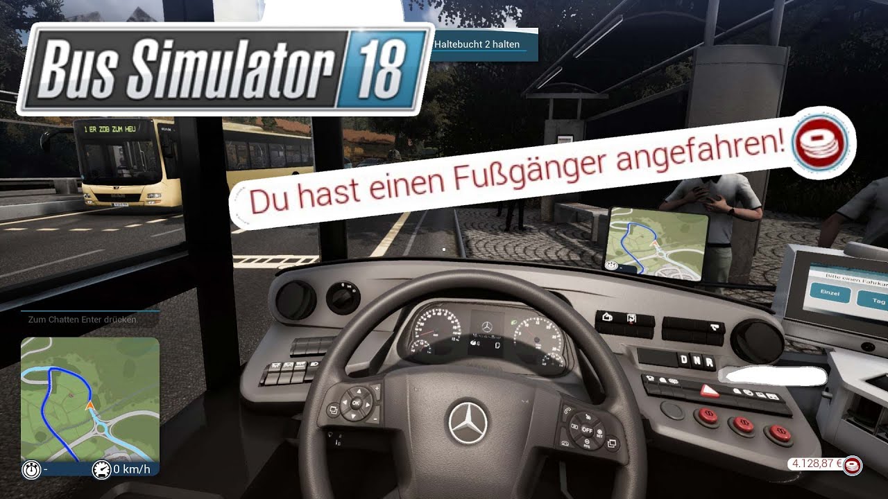 &Uuml;belst erschrocken beim Bus Simulator 😲| Jenatrash