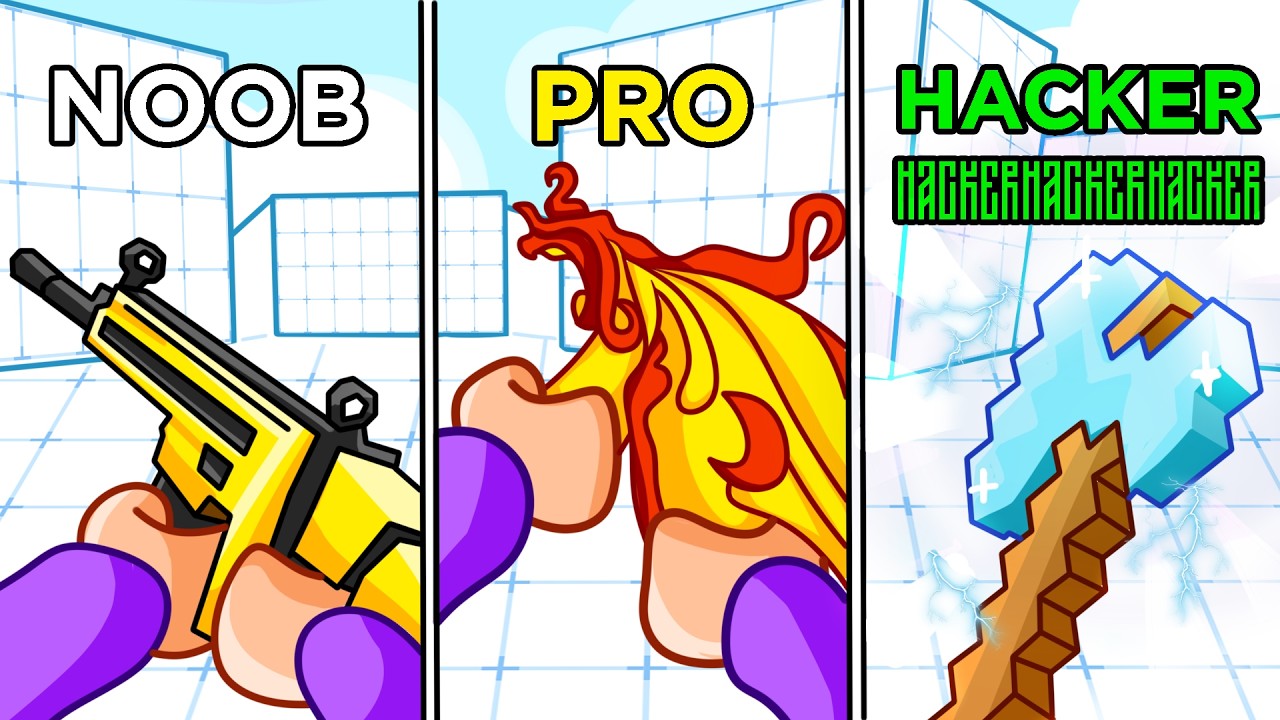 NOOB vs PRO vs HACKER Ekwipunek w Rivals!