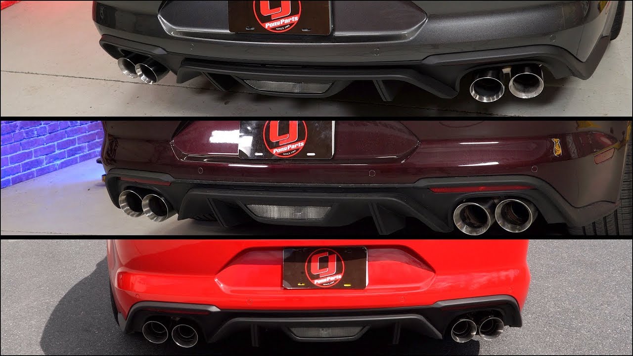 2018-2019 Mustang GT Axle-Back Comparison