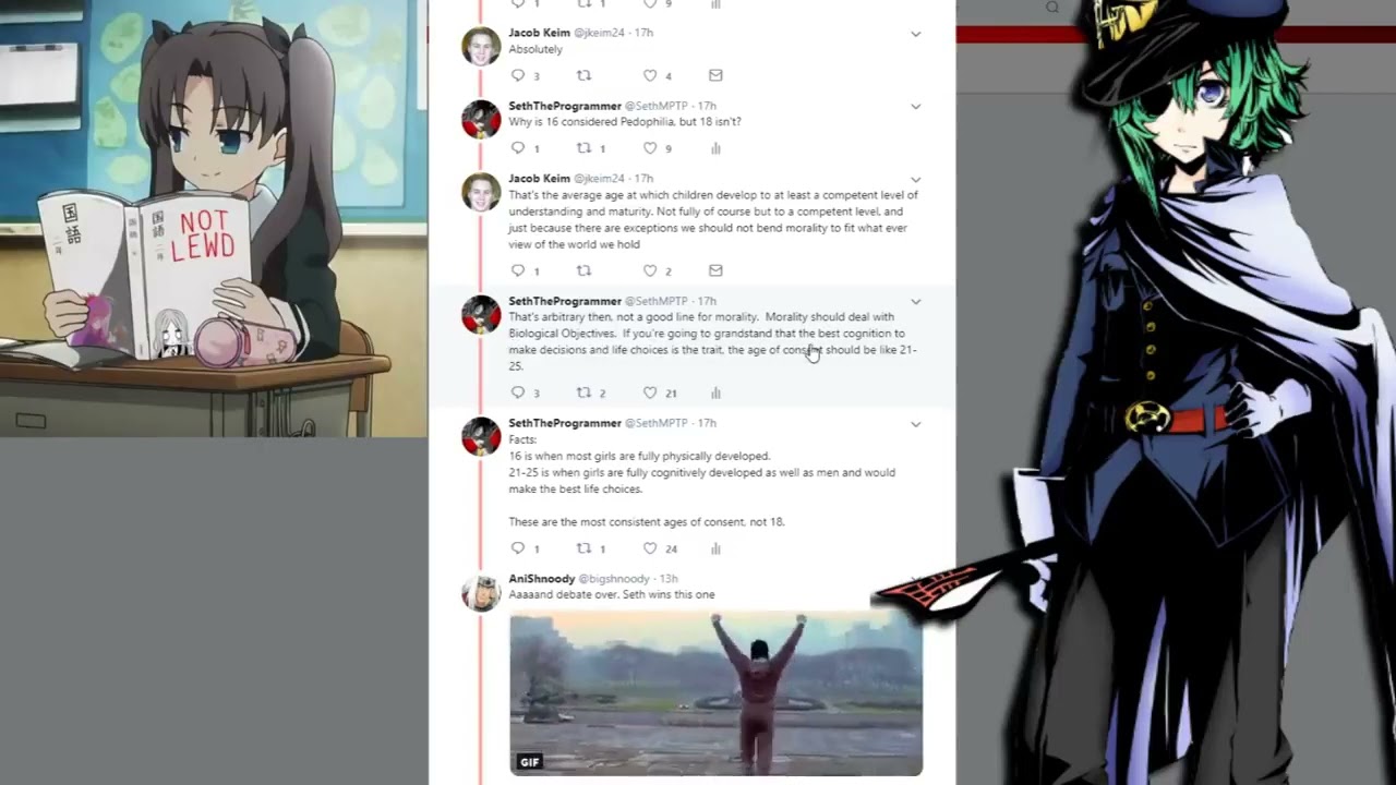 SethTheProgrammer Debates Age of Consent In The US