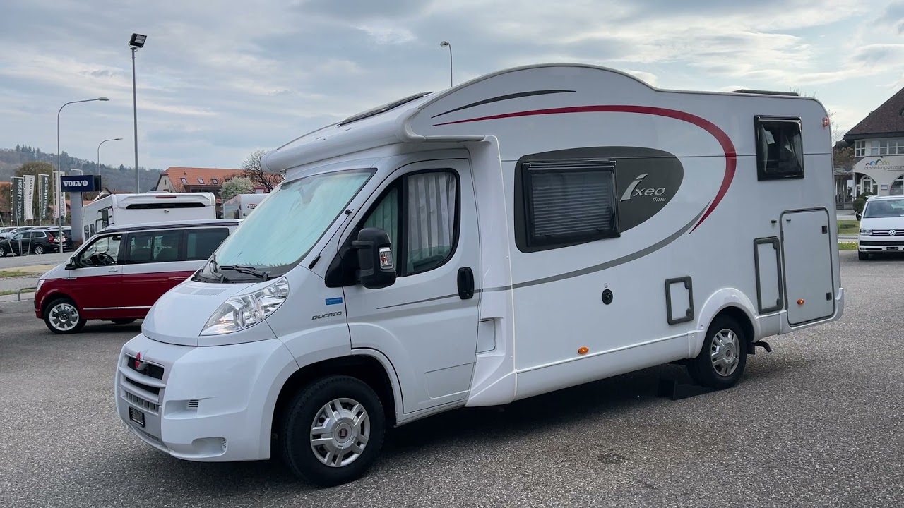 BÜRSTNER 130 Fiat Ducato Ixeo Time IT 670 G Hubbett info www.autocenter-rickenbach.ch