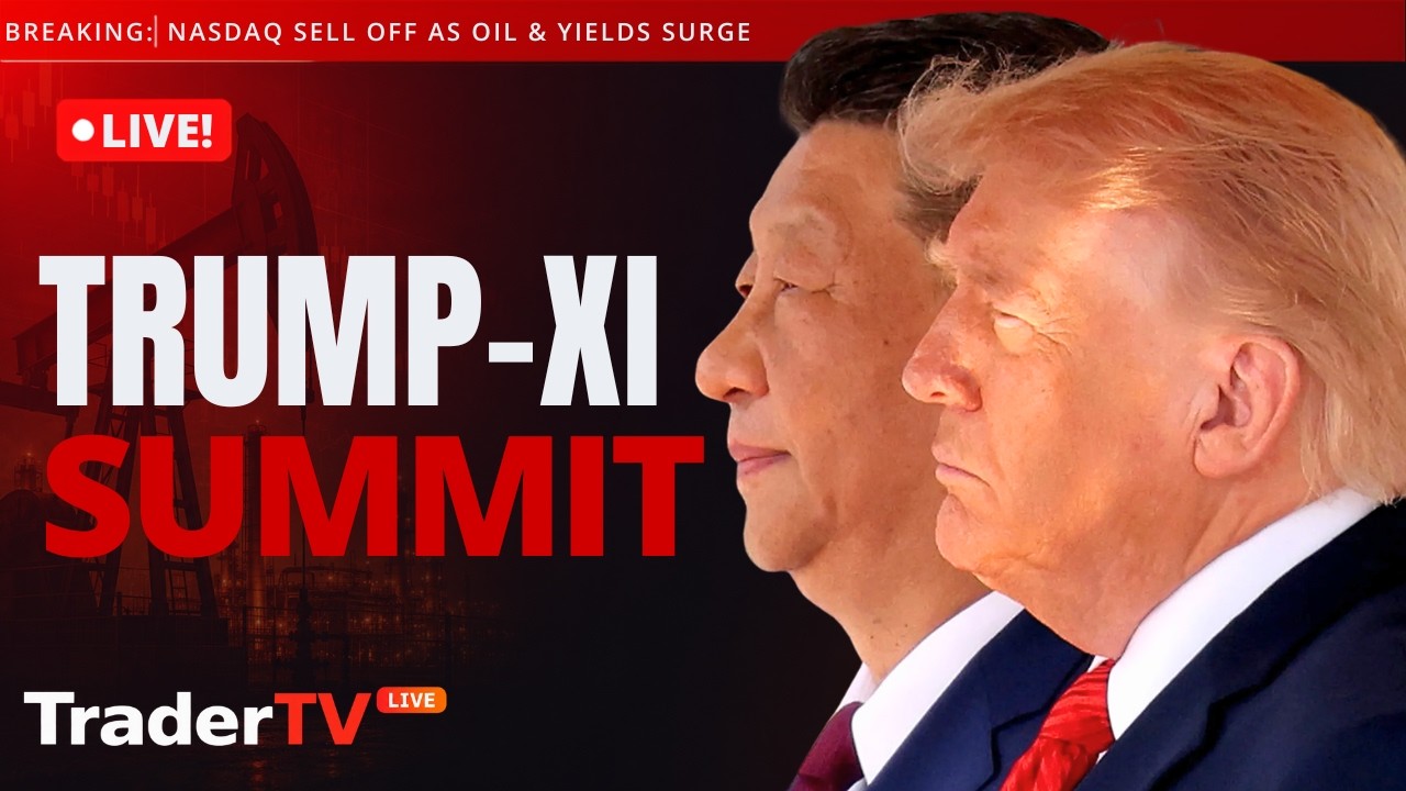 Stocks FALL! as 10-Year Yield Hits Multi-Year High, Eyes on Trump-Xi Summit | Stock Market Live