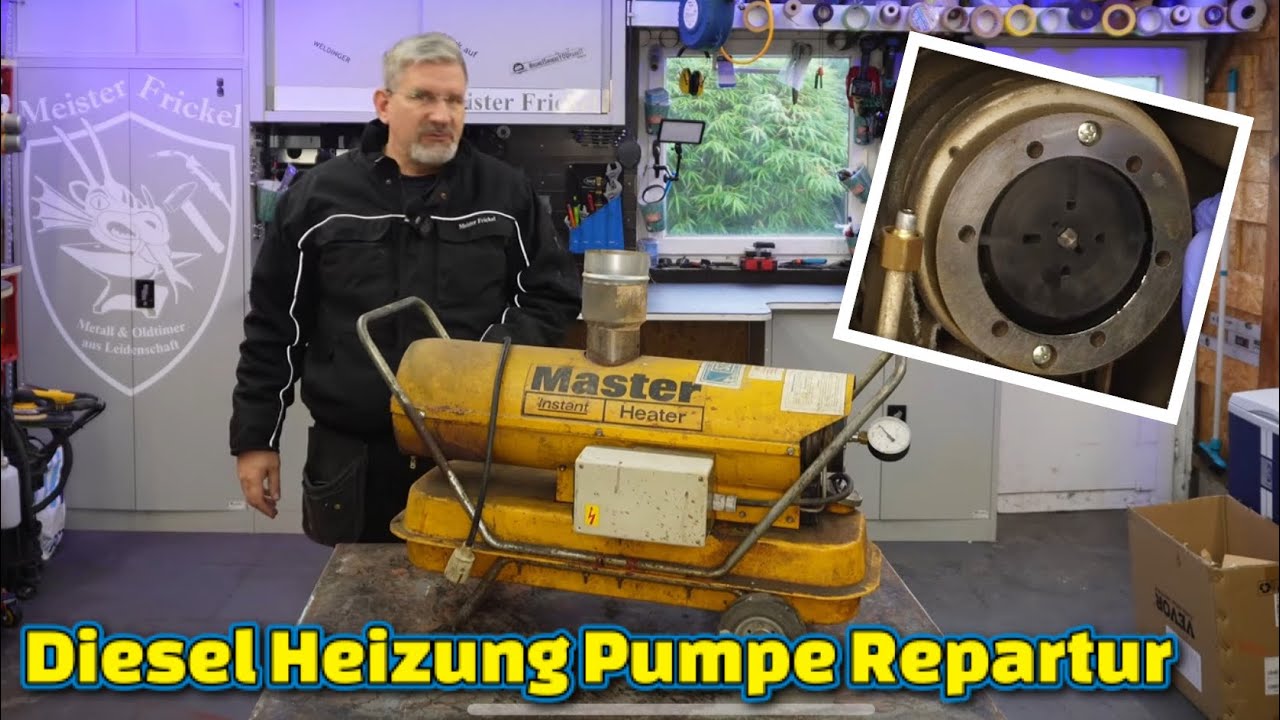 MASTER WILMS DIESELHEIZUNG ￼ Reparatur der Dieselpumpe