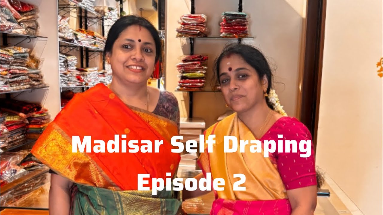 She Draped It Herself ✨ — A Madisar Tutorial with Heart ❤️