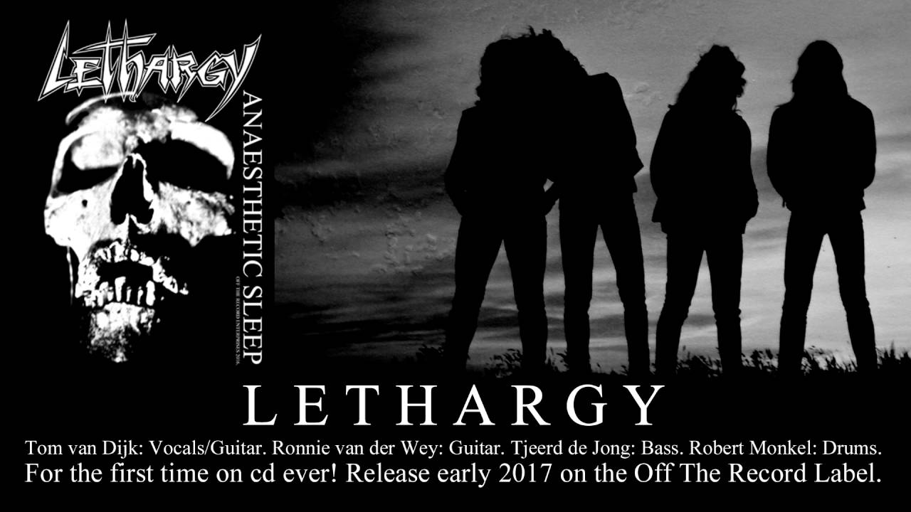 Lethargy - Anaesthetic Sleep. Thrash/Speed/Doom Metal. Live 1988