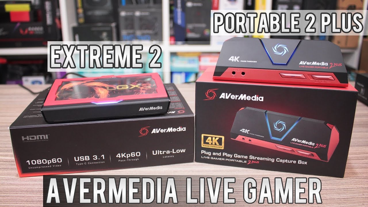 Review Avermedia Live Gamer Portable 2 Plus & Extreme 2 - Opções p/ 1080p60 e 4K Pass (Vale a pena?)