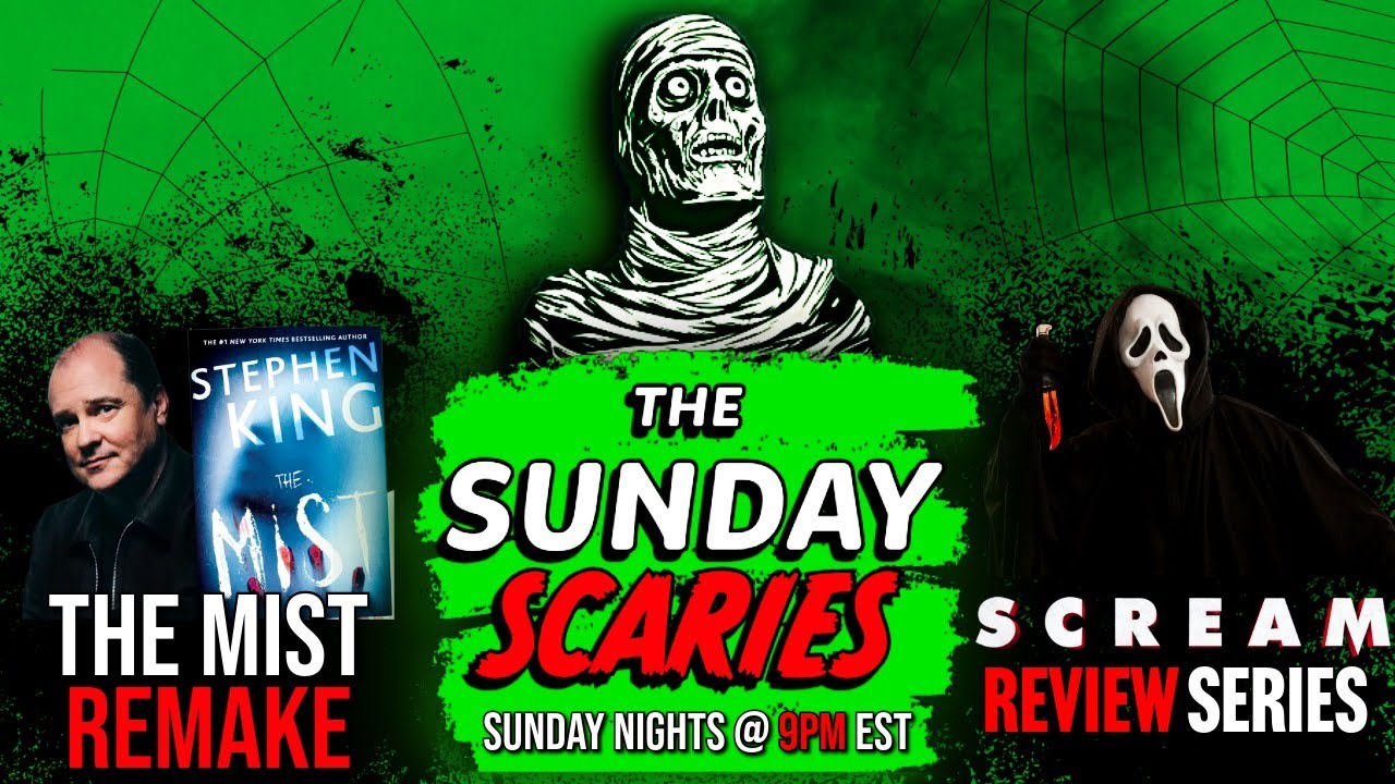 THE SUNDAY SCARIES LIVE SHOW: The Mist REMAKE & SCREAM Review Series