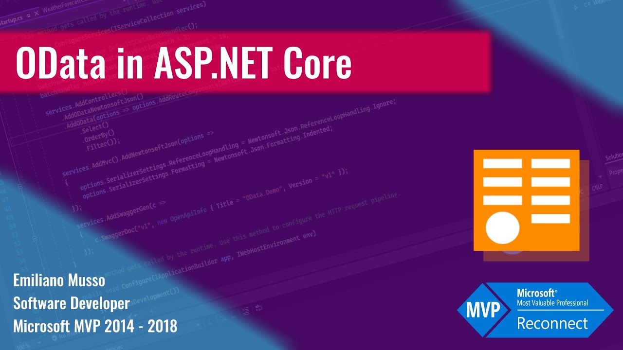 OData in ASP NET Core