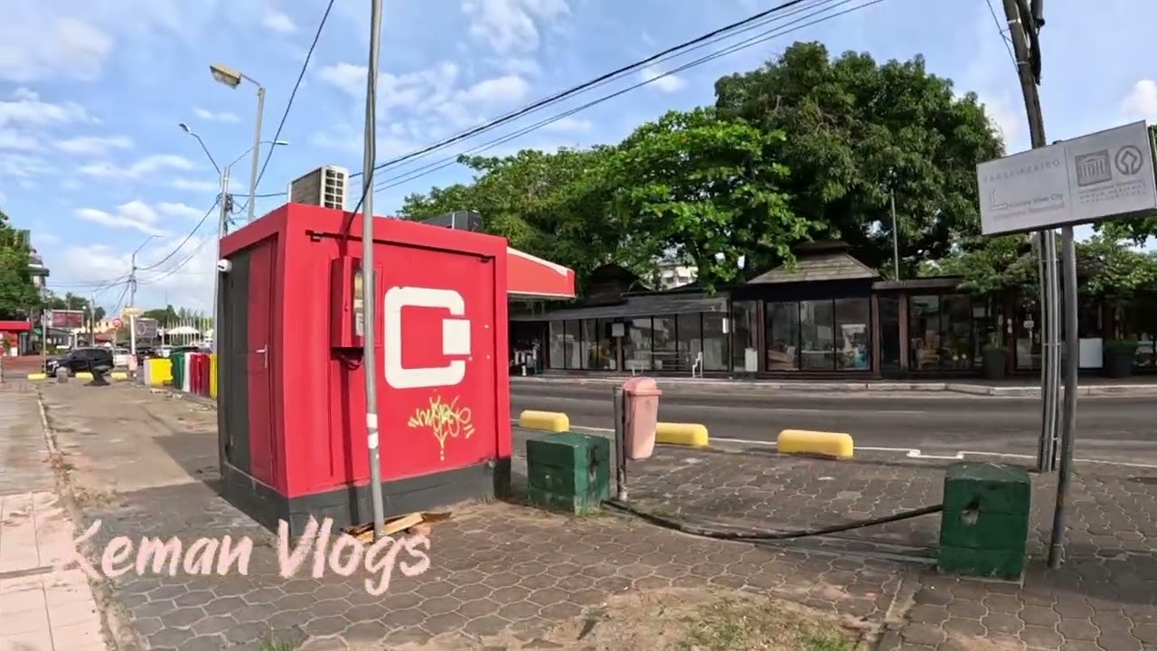 THIS IS THE ENTERTAINMENT CENTER OF CITY PARAMARIBO